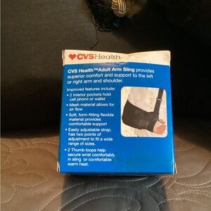 A CVS Health Adult arm sling,